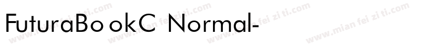 FuturaBookC Normal字体转换